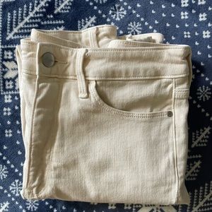 Athleta Sculptek High-Rise Jeans in Cream